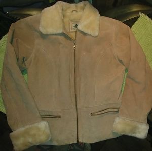 Women's Suede leather coat
